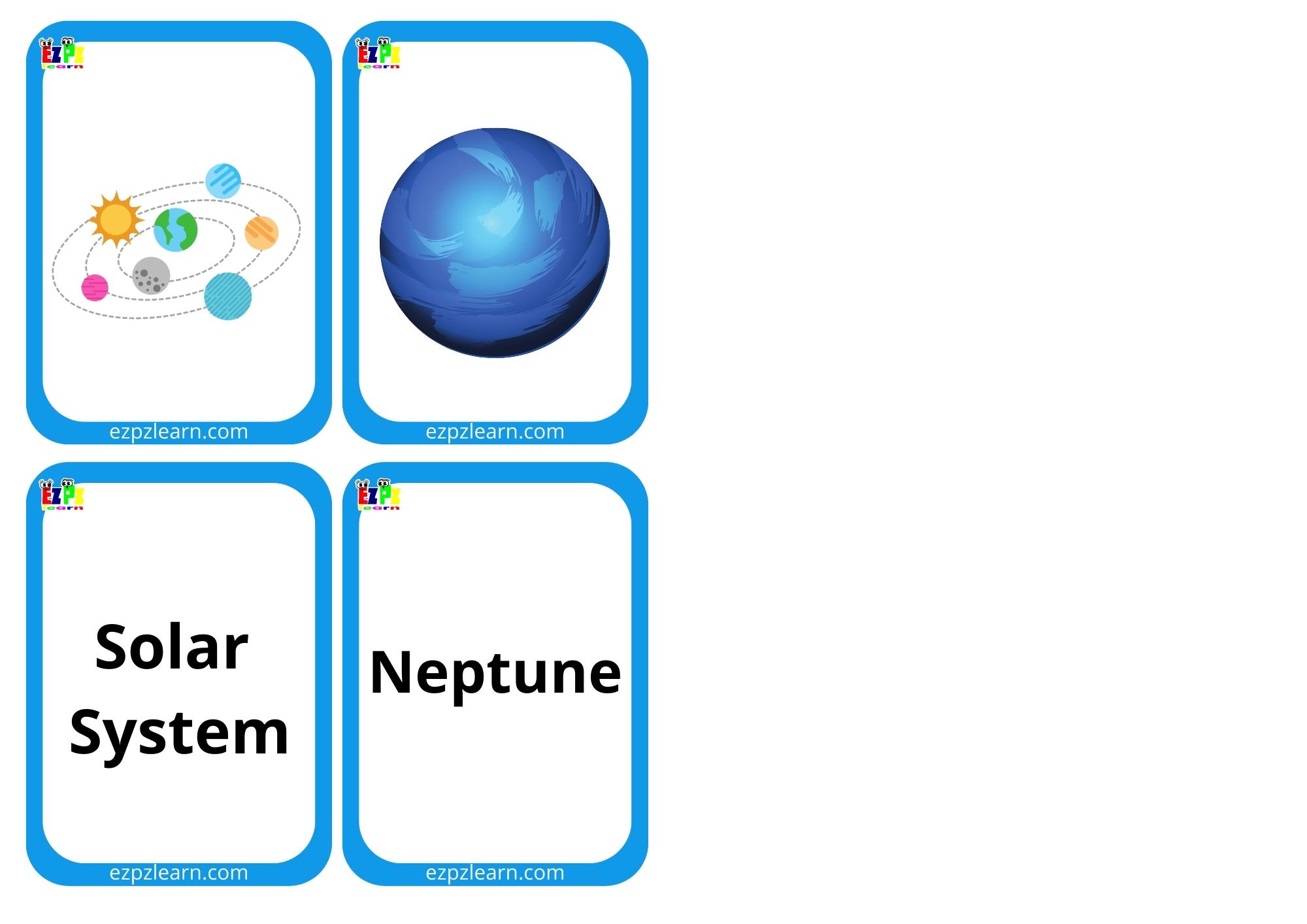 Planets Mini Cards 2